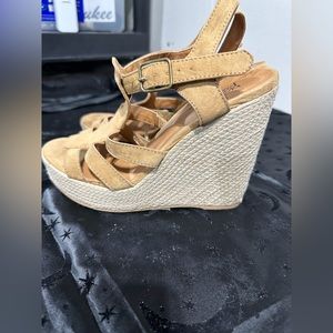 Used wedge sandal